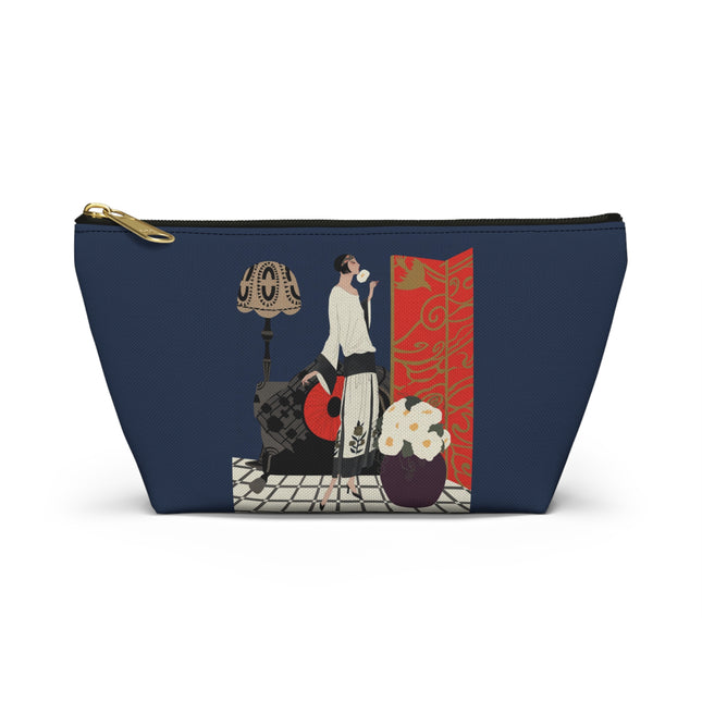 Art Deco Flapper Cosmetic Bag – Elegant Glamour & Timeless Style