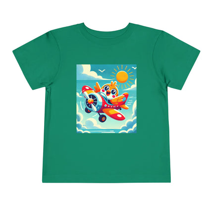 Joyful Bird Aviator Toddler Short Sleeve Tee