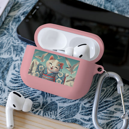 Geisha Kitten by the Seaside AirPods and AirPods Pro Case