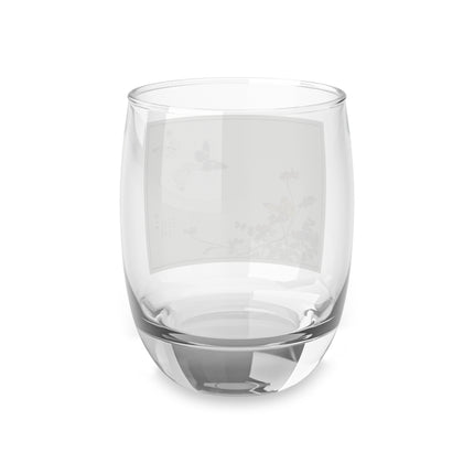 Butterflies and flower illustration by Morimoto Toko Whiskey Glass
