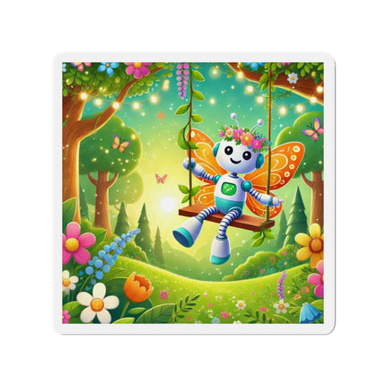 Robot Fairy Die-Cut Magnets (5 Sizes)