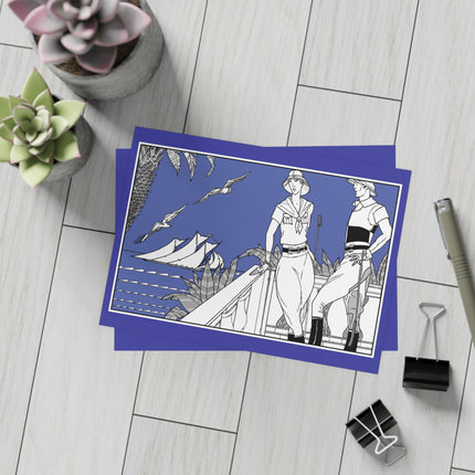 Coastal Elegance Postcard Bundles (envelopes included)