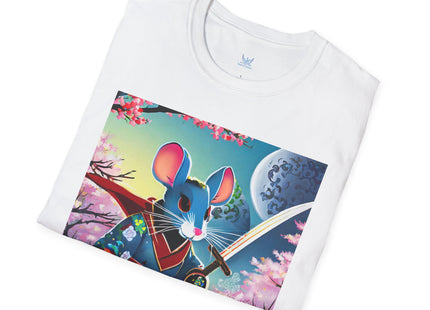 Cyber Samurai Rat Softstyle T-Shirt