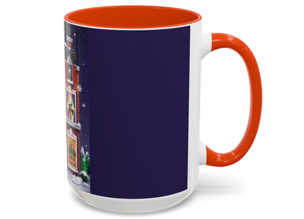 A Christmas Eve Celebration Colorful Mugs (11oz, 15oz)