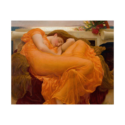 Flaming June by Frederic Leighton Matte Horizontal Posters