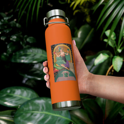 May & Emerald (from the Gem Series) by Sofia Chiostri Copper Vacuum Insulated Bottle, 22oz