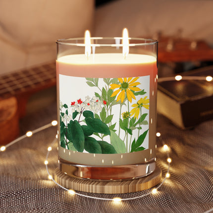 Clerodendrum & Rudbeckia Flower by Tanigami Kônan Scented Candle - Full Glass, 11oz - The White Tea & Fig, The Lavender & Sage, and The Ocean Mist & Moss