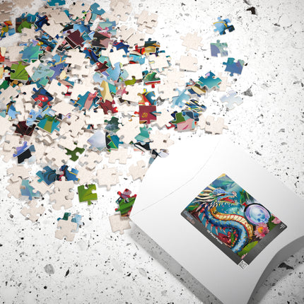 Wisdom's Guardian Puzzle (110, 252, 520, 1014-piece)