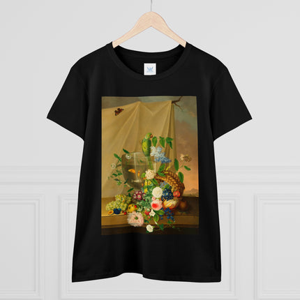 Still Life by Corredo und Starkenberg Women's Midweight Cotton Tee