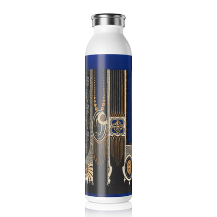 La décoration moderne dans le textile Pl. 4 by Gaston Charlet Slim Water Bottle