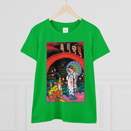 The Romance of Perfume by George Barbier Women's Midweight Cotton Tee