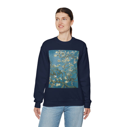 Almond Blossom by Vincent van Gogh Heavy Blend™ Crewneck Sweatshirt