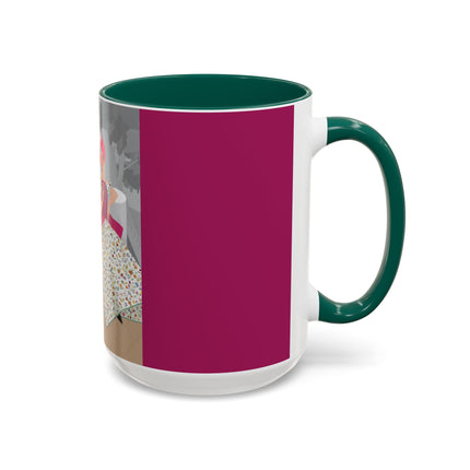 The Red Bird Colorful Mugs – Gentle Storybook Charm & Elegant Whimsy
