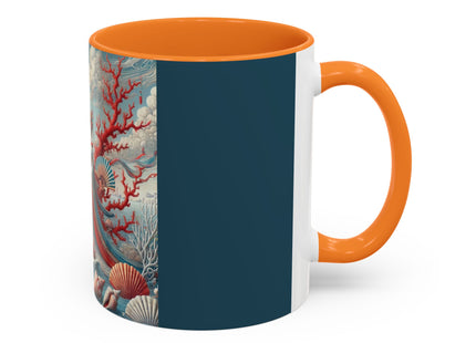 Ladies by the Quiet Sea Colorful Mugs (11oz, 15oz)