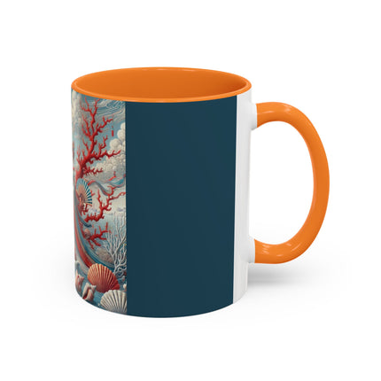Ladies by the Quiet Sea Colorful Mugs (11oz, 15oz)