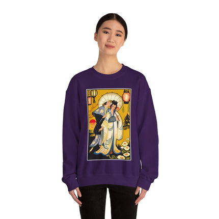 Golden Embrace Heavy Blend™ Crewneck Sweatshirt