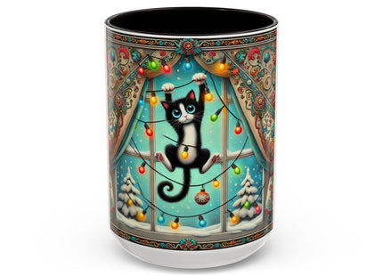 Mischief in Tinselland Colorful Mugs (11oz, 15oz)