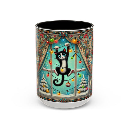 Mischief in Tinselland Colorful Mugs (11oz, 15oz)