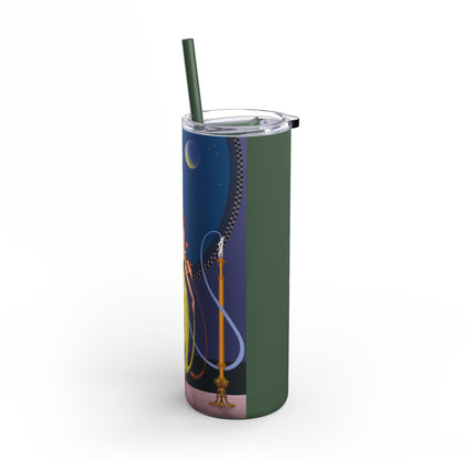 Moonlit Serenade Skinny Matte Tumbler, 20oz