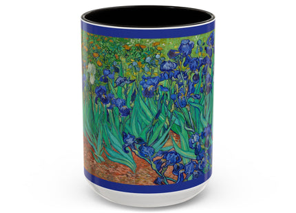 Irises by Vincent Van Gogh Colorful Mugs (11oz, 15oz)
