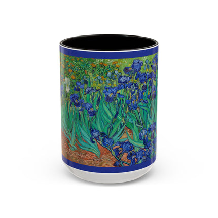 Irises by Vincent Van Gogh Colorful Mugs (11oz, 15oz)