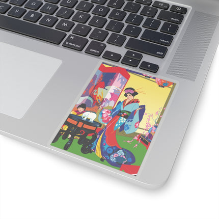 A Timeless Journey by Umberto Brunelleschi Kiss-Cut Stickers (4 Sizes)