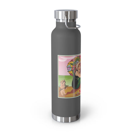 Siren Serenade by Carlo Chiostri Copper Vacuum Insulated Bottle, 22oz