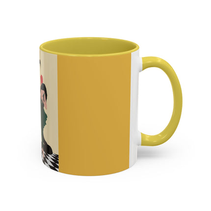 The Marionette Colorful Mugs – Theatrical Glamour & Cabaret Elegance