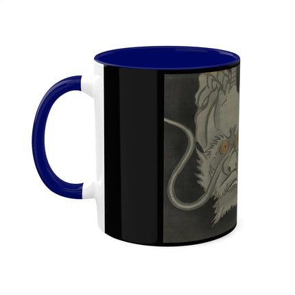 Dragon by Kamisaka Sekka Colorful Mugs, 11oz