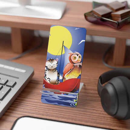 Embarking on a Moonlit Journey Mobile Display Stand for Smartphones