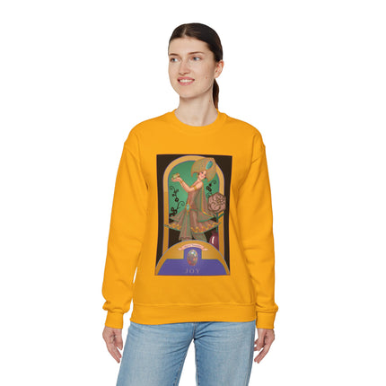 October & Opal, Tourmaline (from the Gem Series) by Sofia Chiostri Heavy Blend™ Crewneck Sweatshirt