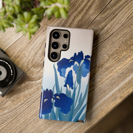 Iris Flowers by Ohara Koson Phone Cases