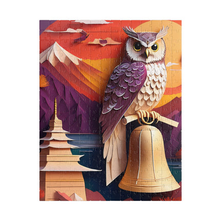 Owl's Evening Vigil Puzzle (110, 252, 520, 1014-piece)