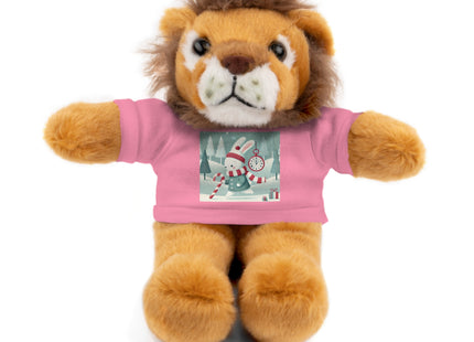 Candy Cane Timekeeper Bunny Stuffed Animals with Tee