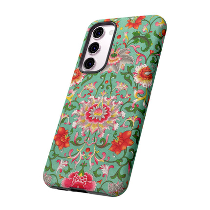 Colorful Floral Pattern by Owen Jones Phone Cases
