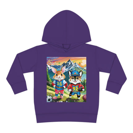 Animal Athletes Toddler Pullover Fleece Hoodie