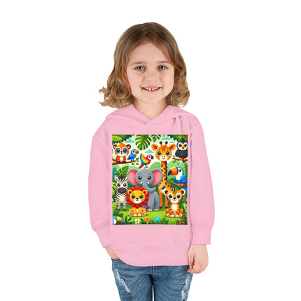 Jungle Friends Parade Toddler Pullover Fleece Hoodie