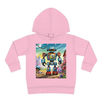 The Rusty Robot Toddler Pullover Fleece Hoodie