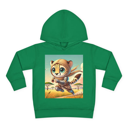 Swift Cheetah Toddler Pullover Fleece Hoodie