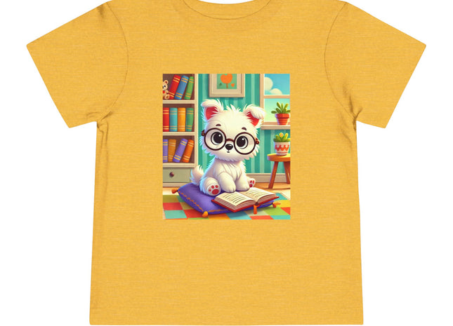 Little Scholar Pup Toddler Short Sleeve Tee