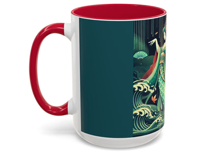 Mermaid Queen Rising from the Deep Colorful Mugs (11oz, 15oz)