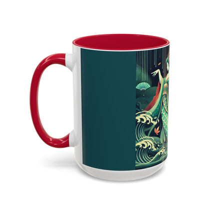 Mermaid Queen Rising from the Deep Colorful Mugs (11oz, 15oz)