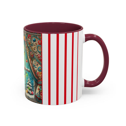 Mischief in Tinselland Colorful Mugs (11oz, 15oz)