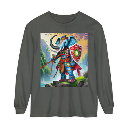 Cyberpunk Elephant Long Sleeve T-Shirt
