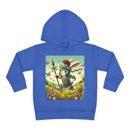 Rabbit Gladiator Toddler Pullover Fleece Hoodie