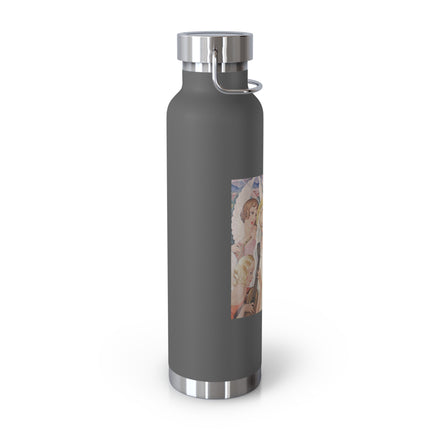 Madonna with Child Surrounded by Musical Angels by Gerda Wegener Copper Vacuum Insulated Bottle, 22oz