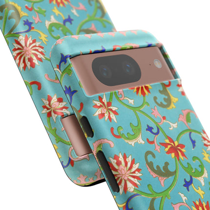 Colorful Floral Pattern by Owen Jones Phone Cases