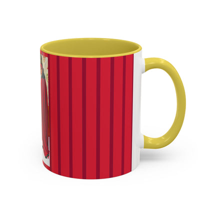 The Hallowe'en Cauldron In the Firelight's Gleam Colorful Mugs (11oz, 15oz)