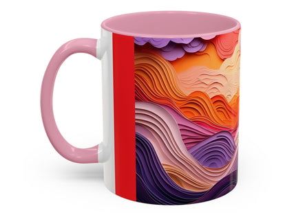 Dramatic Sunset Sky Colorful Mugs (11oz, 15oz)