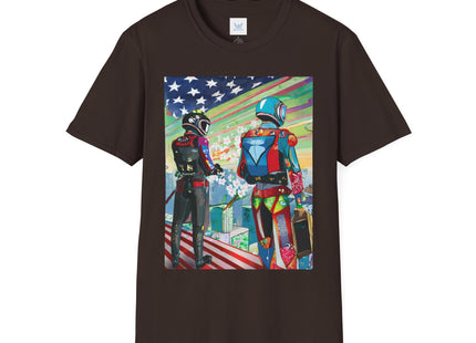 NSA Cyber Punk Computer Hacking Team Softstyle T-Shirt